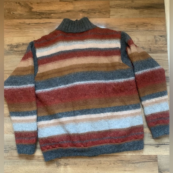 🦙Alpaca Wool🦙WALIKI Cardigan Full Zipper & Lined Gorgeous Colorway  Pockets too! - Picture 4 of 16